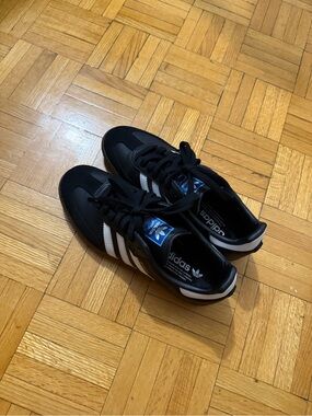 Adidas Women Black Sambas
